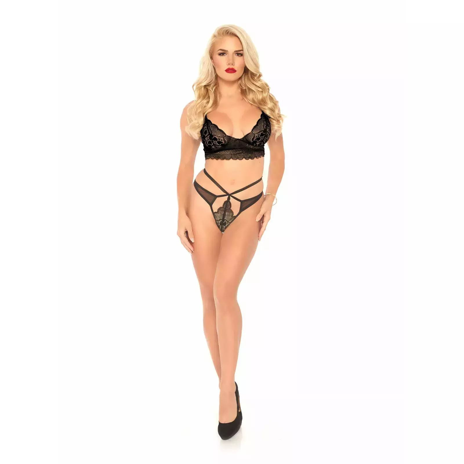 Нижнее белье LEG AVENUE M/L Страппи Кут G Стринг Photo 4