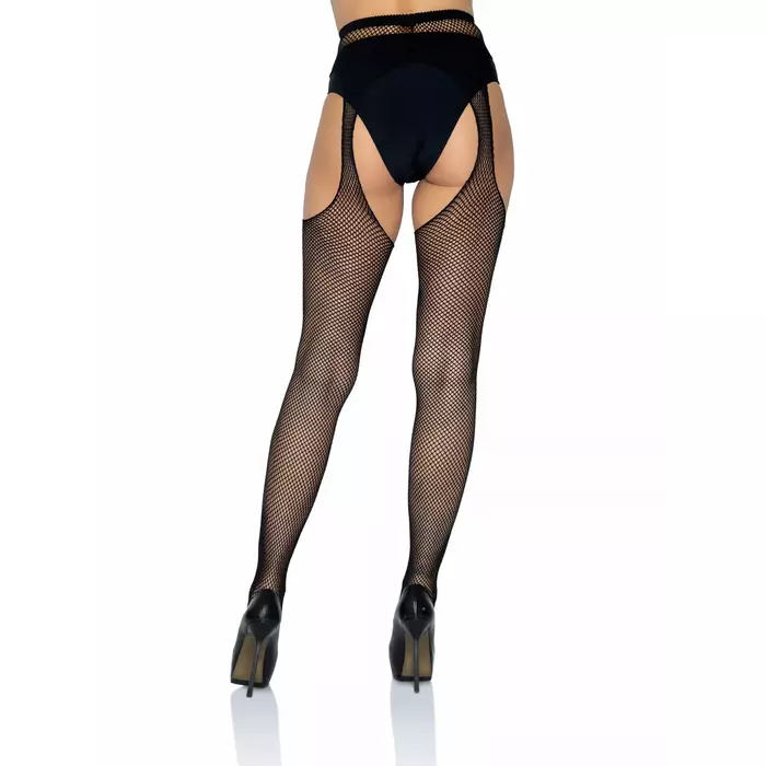 Zeķubikses Leg Avenue Mesh Pants ar Plus atverēm Photo 2
