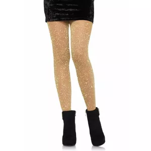 Caurspīdīgas zeķbikses LEG AVENUE 7130_02622 — zelta, viena izmēra