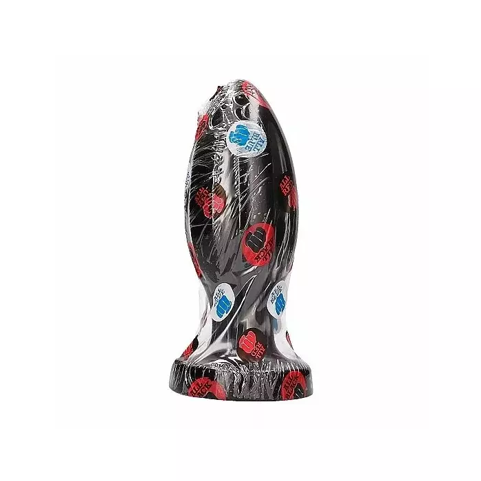 Anal plug all black AB87 — 21 cm, 8 mm Photo 3