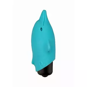 Pocket Dolphin Vibrator - Blue