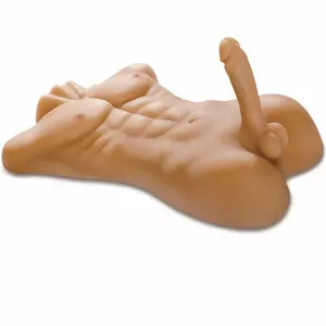 Masturbator male torso PIPEDREAM EXTREME TOYZ FUCK ME MEGA — realistic torso design, durable material