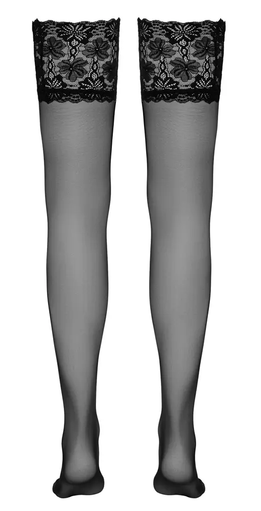 Hold-up stockings Cottelli Collection — 20 den, lace top Photo 8