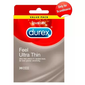 Durex Feel Ultra Thin 30 - Ультратонкие презервативы, 04300800000