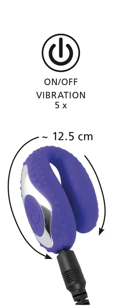 Vibrators You2Toys Blow Job Vibe — silikons 12,5 cm Photo 16