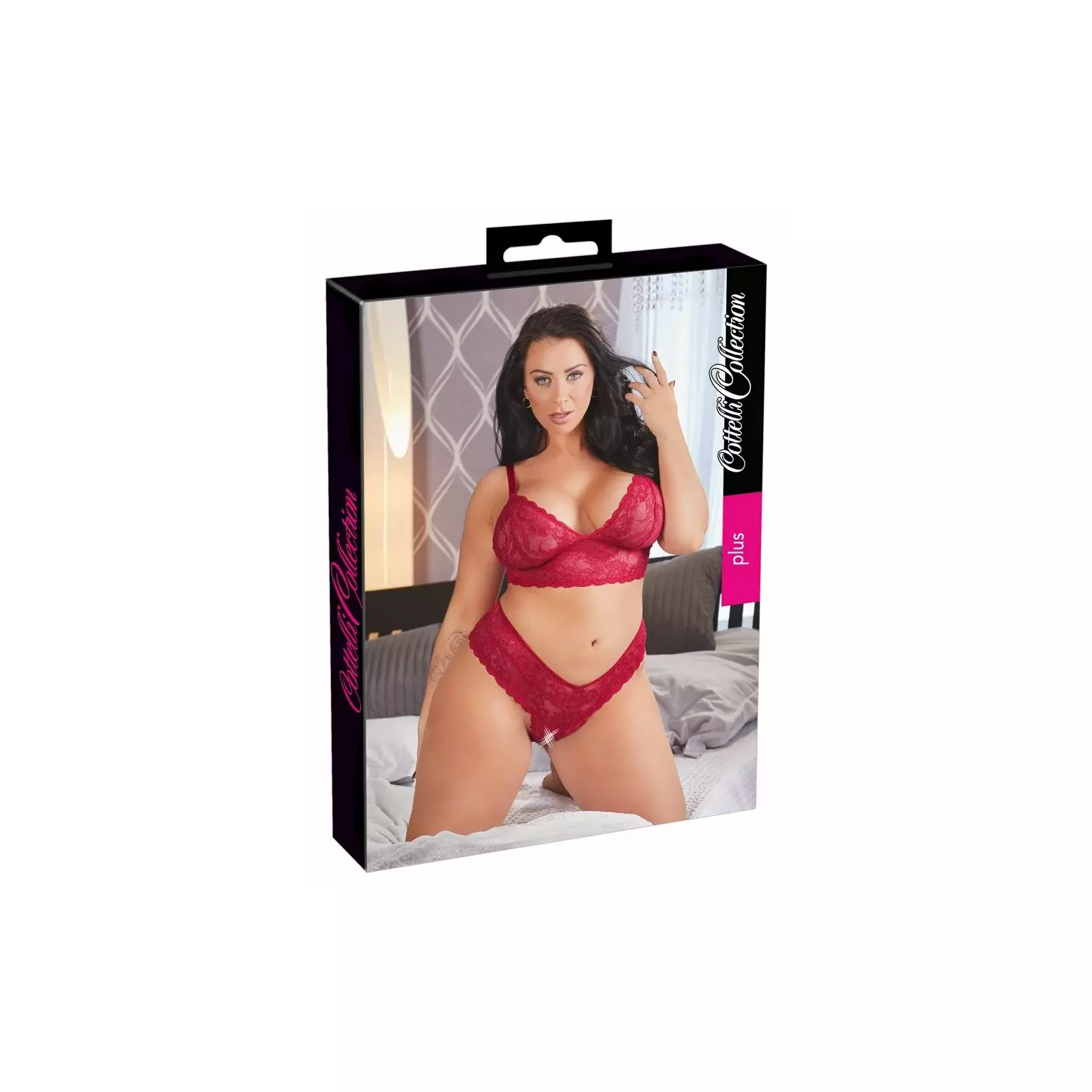 Krūšturis un apakšbikses Cottelli Collection 4XL 22124043081 Photo 1