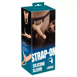 Silicone Strap-on +6cm large