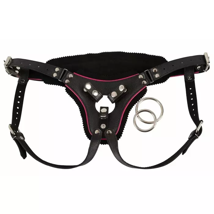 ZADO Leather String Strap-on harness S-L Photo 2