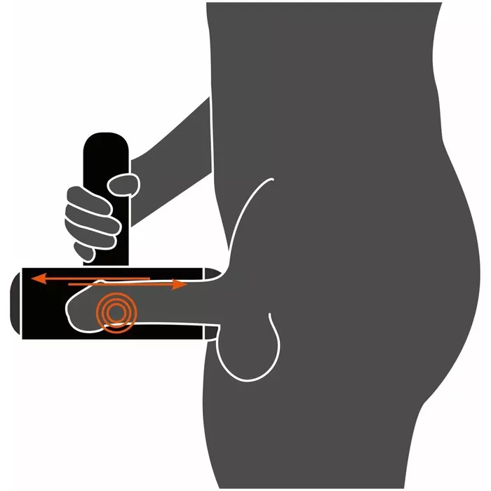 Masturbator rebel 05948140000 — dual-function silicone Photo 10