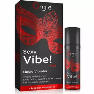 SEXY VIBE! HOT VIBRATING LIQUID WARMING EFFECT 15 ML