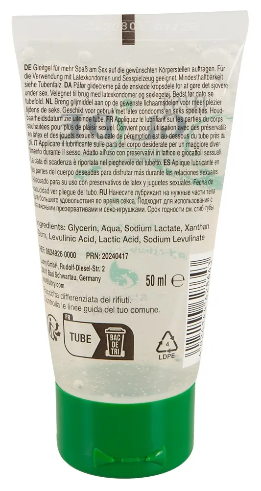 Lubrikants želeja Just Glide Bio 50 ml Photo 5