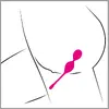Vibrating ball Sweet Smile Remote Controlled — silicone Photo 16
