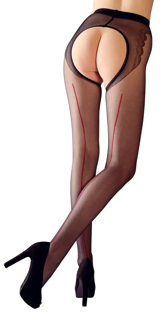 Cottelli Collection Crotchless Tights 3 Photo 9