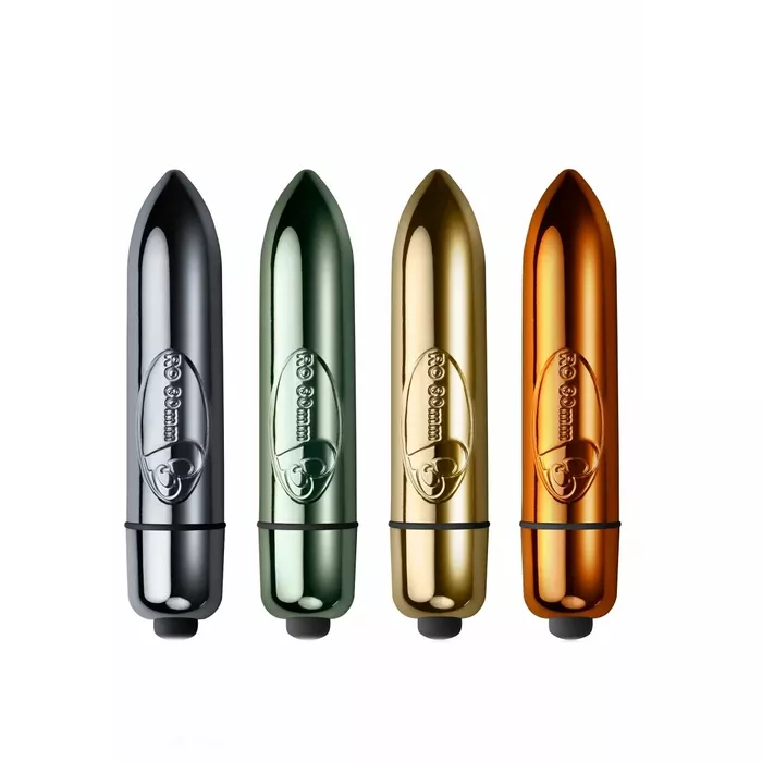 Vibrējošā bullets rocks off RO-80 Champagne Golden Photo 4