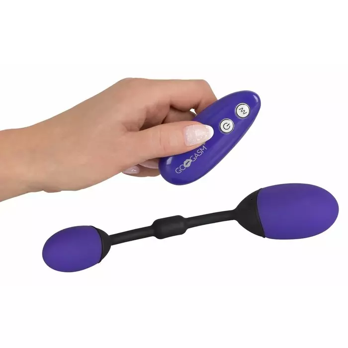 Vibrating Pussy & Ass B GoGasm — силиконовые вибробусины Photo 4