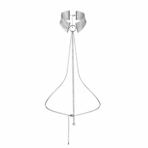 Metal Jewelry, Bijoux Indiscrets Desir Metallique, Silver, B-0199