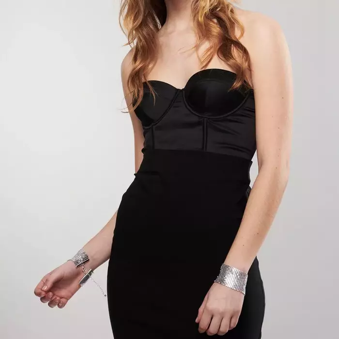 Metāla dzelži BIJOUX DÉSIR MÉTALLIQUE Silver Photo 5