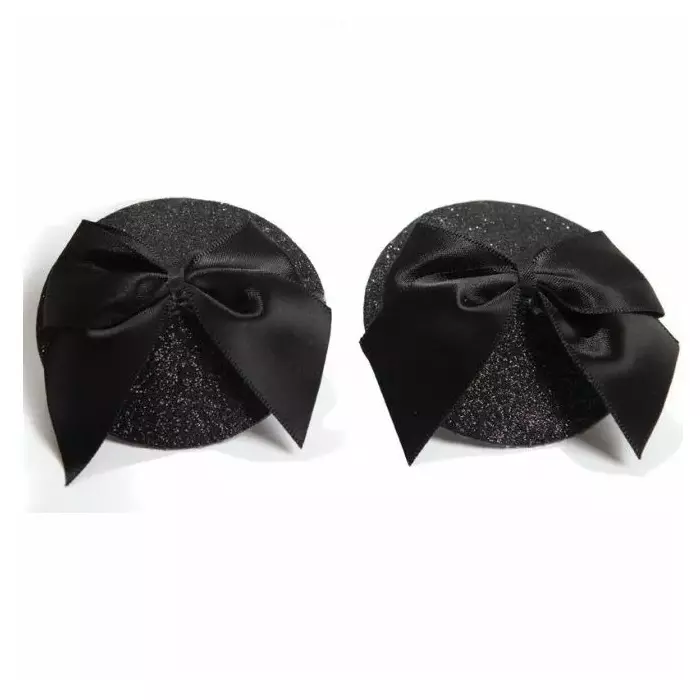 Līmējamās krūšu uzlīmes BIJOUX Burlesque Shiny Photo 2