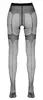 Cottelli Collection Crotchless Tights 4 — колготки с открытым шагом Photo 9