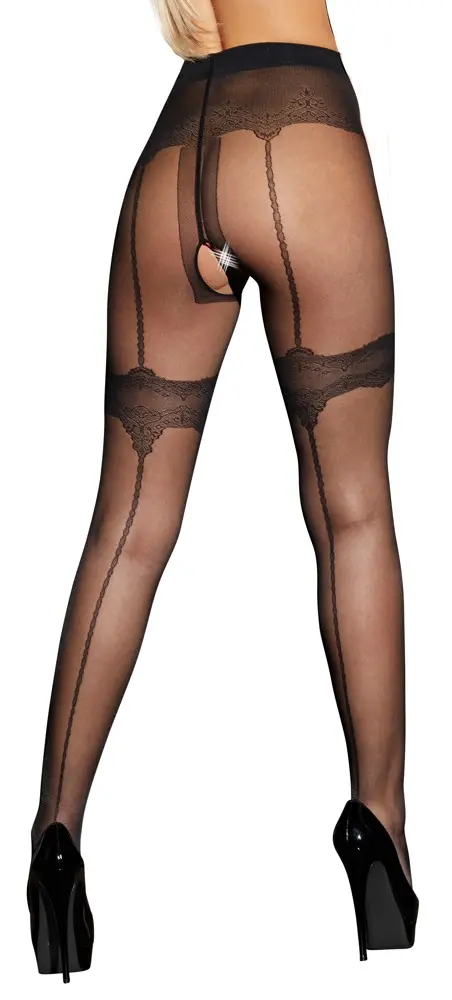 Crotchless Tights Cottelli Collection Model 5 Photo 7