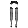 Suspender tights Cottelli Collection — lace cut-out Photo 6