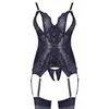 Korsete Cottelli Collection Crotchless Basque XL Photo 6