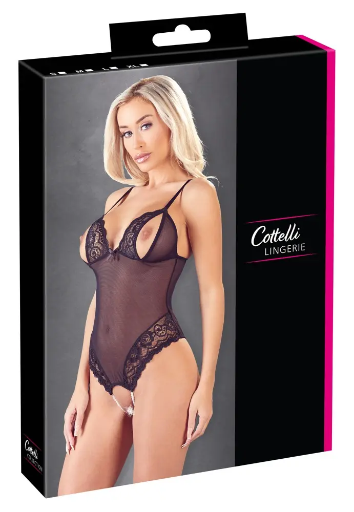 Cottelli Collection боди с разрезом M Photo 6