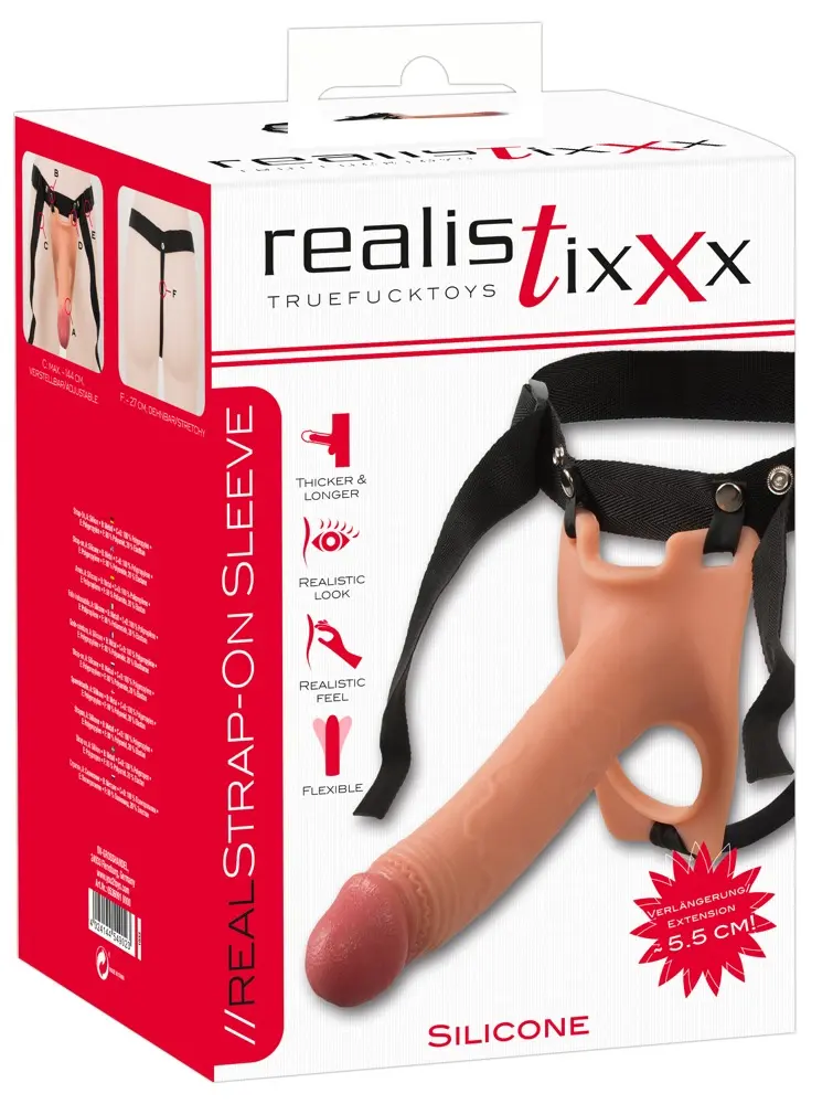 Насадка RealistixXx Realistixxx — силикон 19,5 см Photo 8