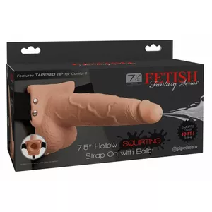 Strap-On Fetish Fantasy 7.5inch Silicone Black
