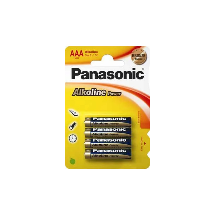 Vienreizējās lietošanas akumulators Panasonic LR03APB, 07400550000 Photo 1