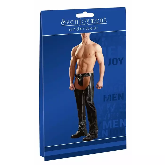Men's Imitation Leather Chaps S, 21400711701 Photo 1