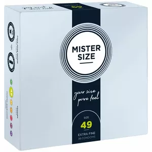 MISTER SIZE 49 36 шт Гладкий