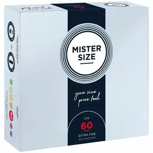 MISTER SIZE 60 36 шт Гладкий