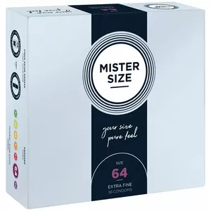 MISTER SIZE 64 36 pcs Gludi, nolīdzināti