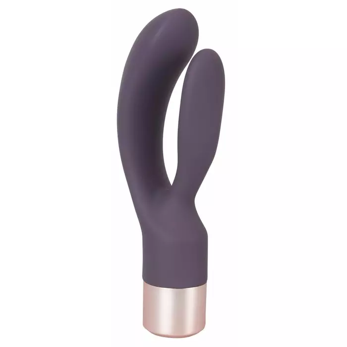 You2Toys Elegant Vibrator Double Vibe — silicone rabbit 15.2 cm Photo 2