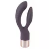 You2Toys Elegant Vibrator Double Vibe — silicone rabbit 15.2 cm Photo 3