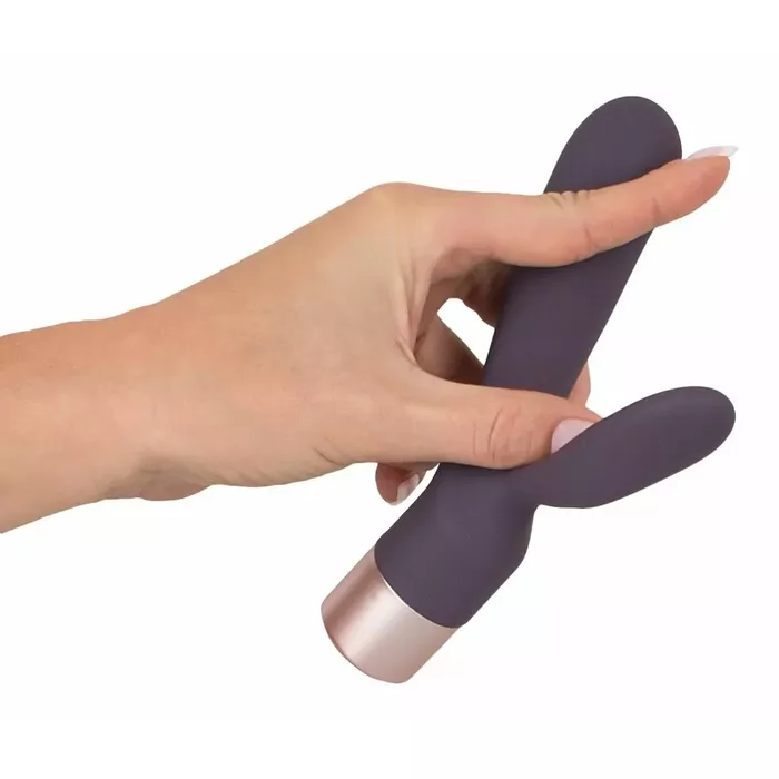 You2Toys Elegant Vibrator Double Vibe — silicone rabbit 15.2 cm Photo 6