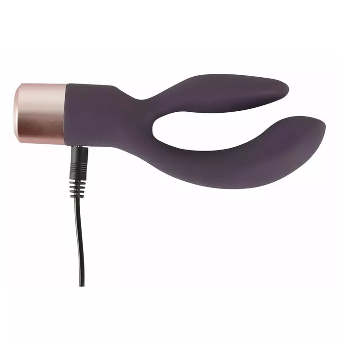 You2Toys Elegant Vibrator Double Vibe — silicone rabbit 15.2 cm Photo 7