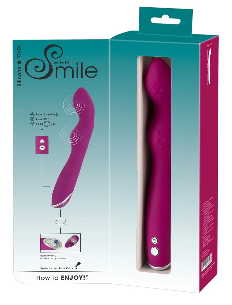 Vibrator Sweet Smile A&G-Spot — silicone G-spot stimulator Photo 19