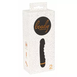 Vibrators You2Toys Bendy Ripple — silikons/ABS/PU, garums 16,5 cm, diametrs 2,5–3,3 cm, ūdensizturīgs