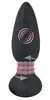 Anālā krūzīte Black Velvets RC Rotating — silikons, 14 cm Photo 10