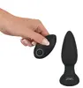 Anālā krūzīte Black Velvets RC Rotating — silikons, 14 cm Photo 11