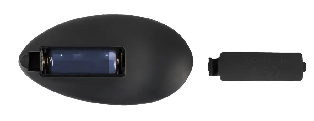 Anālā krūzīte Black Velvets RC Rotating — silikons, 14 cm Photo 14