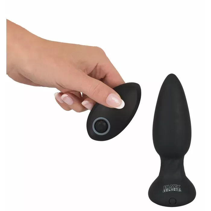 Anālā krūzīte Black Velvets RC Rotating — silikons, 14 cm Photo 4