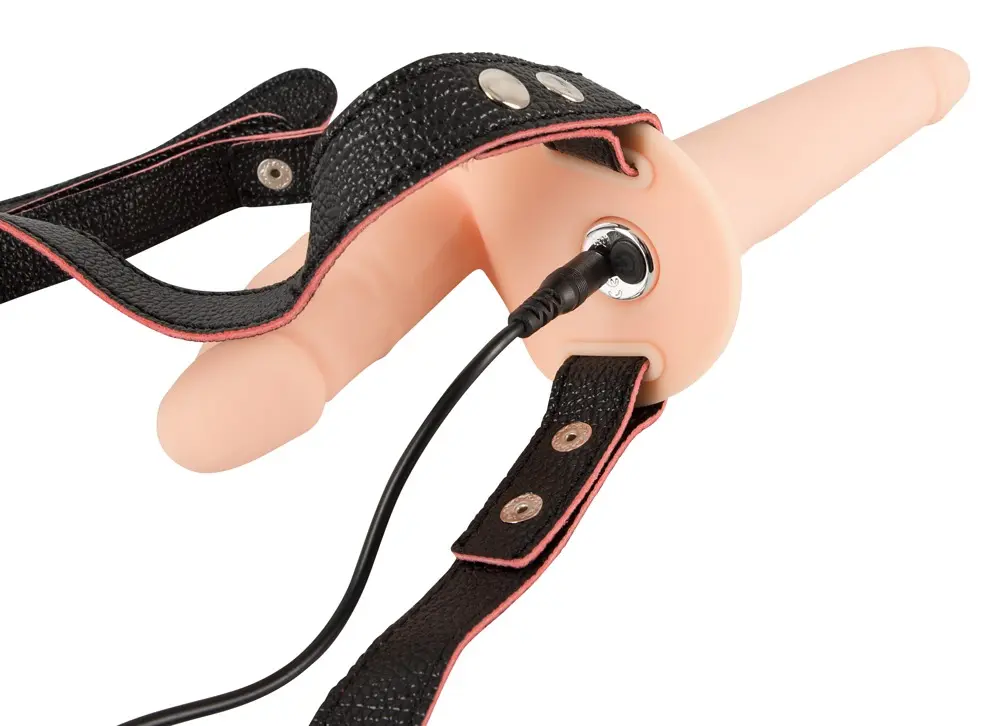 Strap-on double vibrating You2Toys — silicone dual vibrators Photo 17