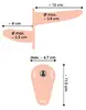 Strap-on double vibrating You2Toys — silicone dual vibrators Photo 20