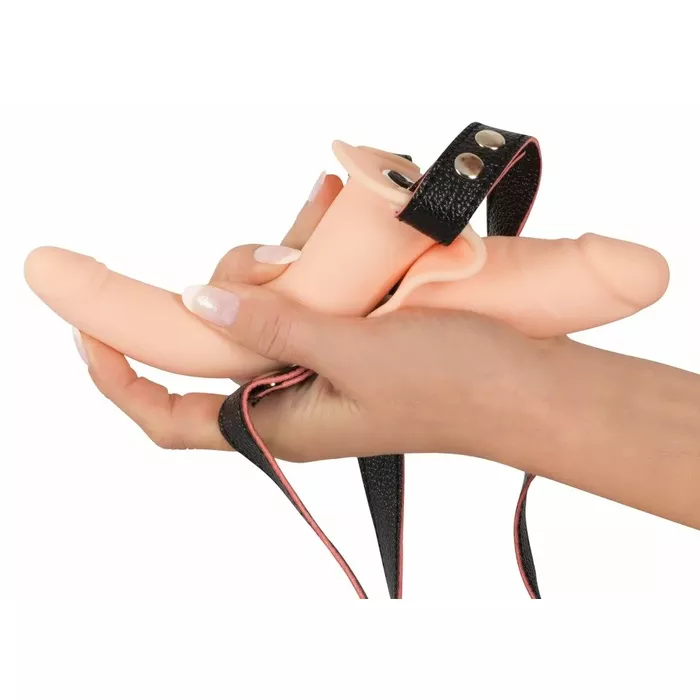 Strap-on double vibrating You2Toys — silicone dual vibrators Photo 5