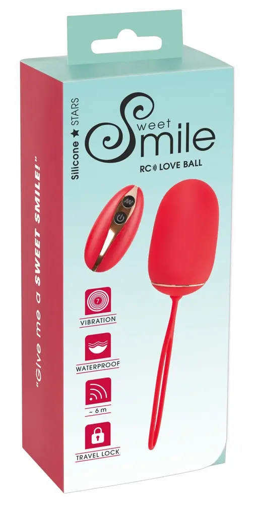Vibrating silicone love ball Sweet Smile RC Love Ball Photo 8