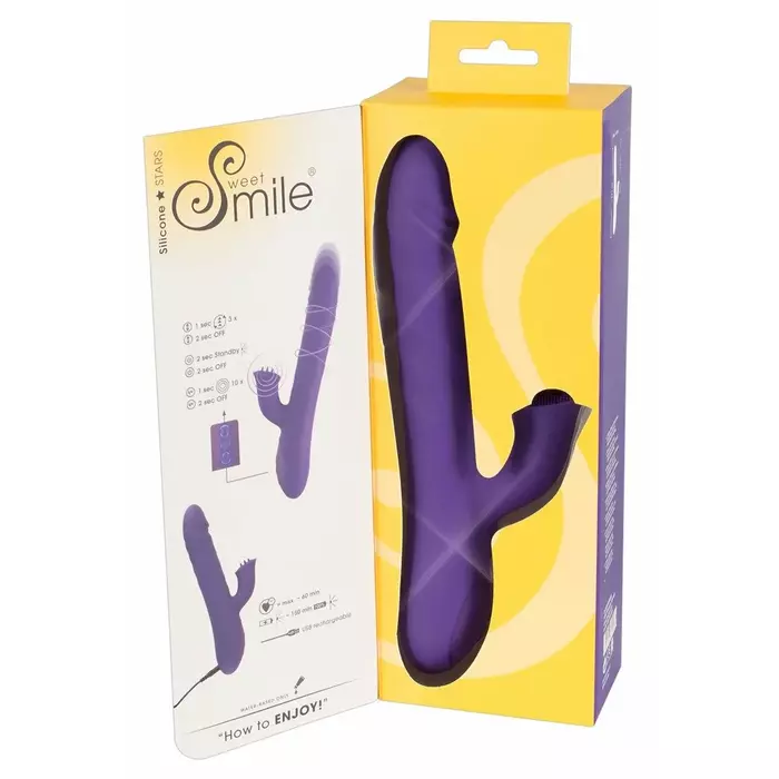 Sweet Smile Thrusting & Rotati rabbit vibrator Photo 12