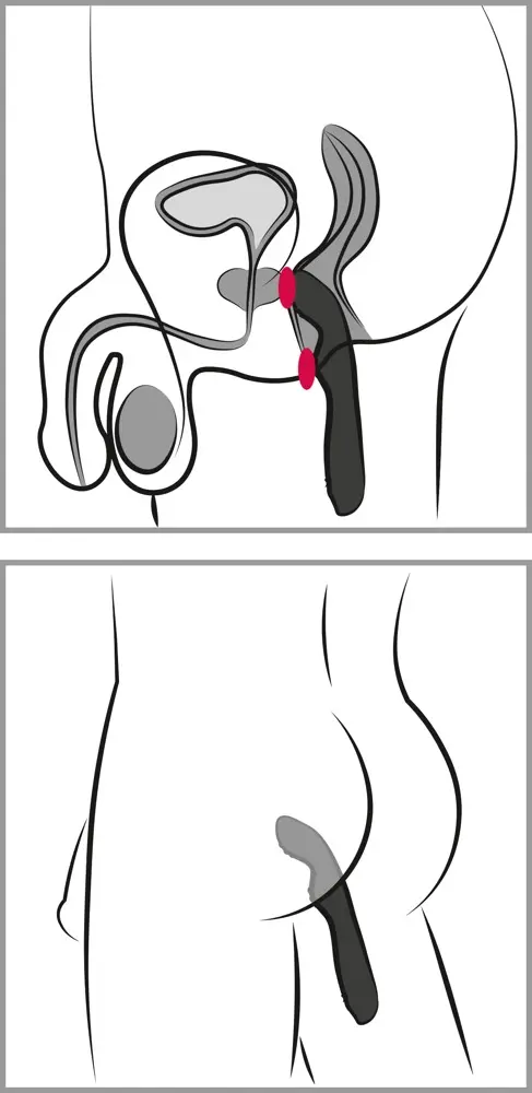 P-spot вибратор rebel P-Spot Vibrator — 23,5 см Photo 15